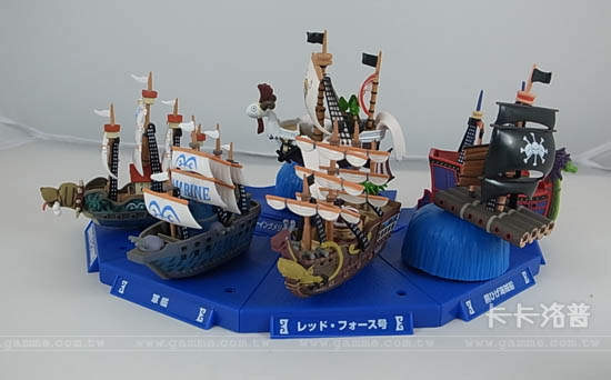 海賊王《Super Ship Collection》迷你船開箱