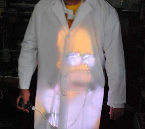 LED螢幕外套 以後看電視看我就好啦! LED螢幕外套 以後看電視看我就好啦!
