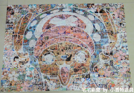 【開箱】日本JUMP SHOP限定 海賊王彩頁明信片 拼出兩年後的喬巴~  【開箱】日本JUMP SHOP限定 海賊王彩頁明信片 拼出兩年後的喬巴~