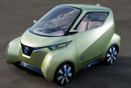 第三代Nissan Pivo 可以自己〝叫車〞過來~ 第三代Nissan Pivo 可以自己〝叫車〞過來~