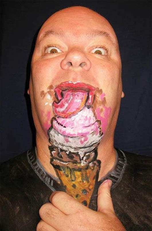 臉部彩繪:畫得越來越詭異~ 臉部彩繪:畫得越來越詭異~