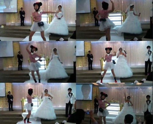 韓國婚禮 妹妹秀搞笑舞慶祝婚禮 韓國婚禮 妹妹秀搞笑舞慶祝婚禮