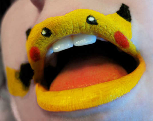 吻上我的唇♥可愛的動物唇繪