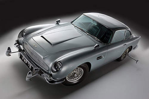 回到過去 Aston Martin DB5 007電影道具車 回到過去 Aston Martin DB5 007電影道具車