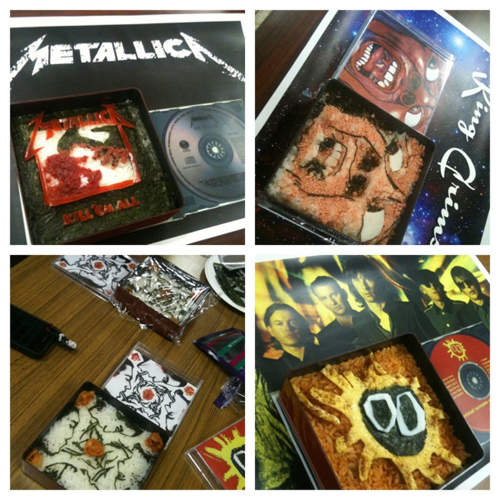 卡通便當進階版?《CD封面便當》不一定能引起食欲喔(笑) 卡通便當進階版?《CD封面便當》不一定能引起食欲喔(笑)