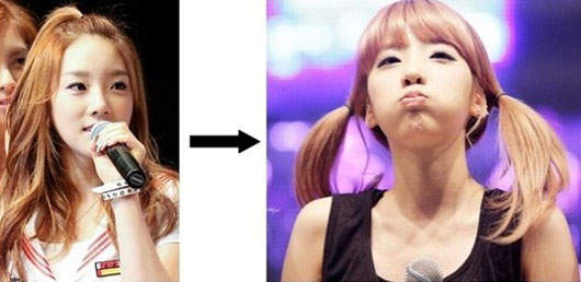 韓國娛樂圈之明星臉中的明星臉(補充版) 韓國娛樂圈之明星臉中的明星臉(補充版)