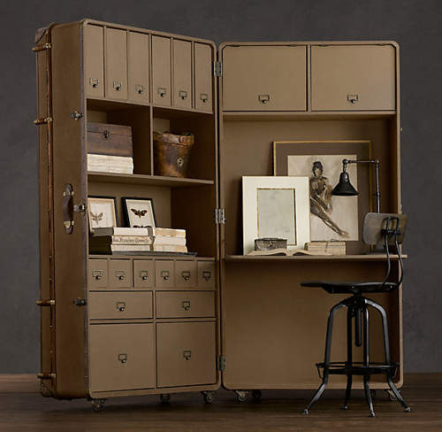 復古行李箱變身時尚家具　打造懷舊風居家生活