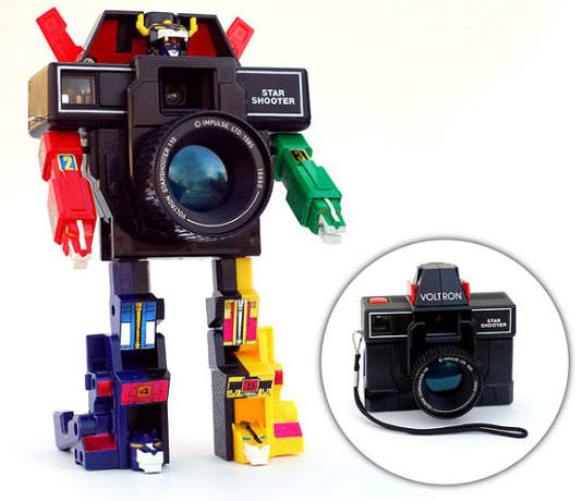 夢幻逸品:五獅合體聖戰士(百獸王)造型相機 夢幻逸品:五獅合體聖戰士(百獸王)造型相機