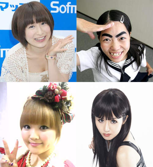 日本女藝人之人氣大比拼(附座標圖)