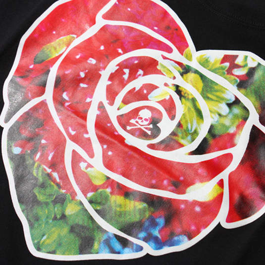 mastermind JAPAN × 蜷川實花的花花骷髏T mastermind JAPAN × 蜷川實花的花花骷髏T