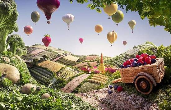 《食物風景》酷似來到了童話世界裡～