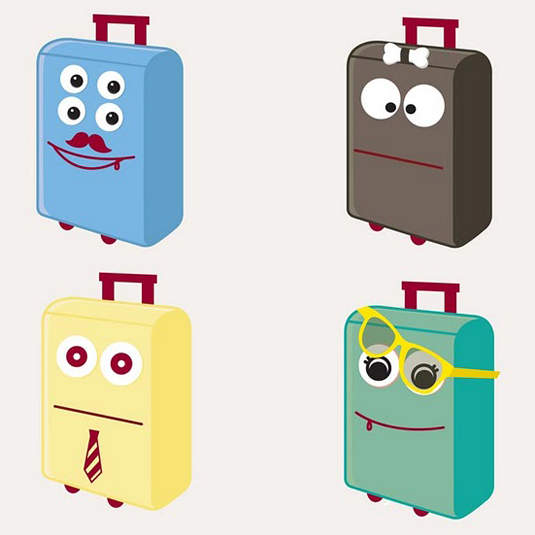 我不能不看見MUJI OJOKEESUS Suitcase Eyes的大眼睛