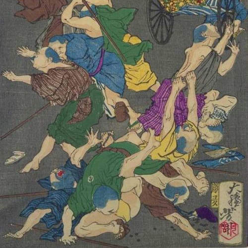 1870年代日本報紙上如浮世繪一般的新聞插圖 1870年代日本報紙上如浮世繪一般的新聞插圖
