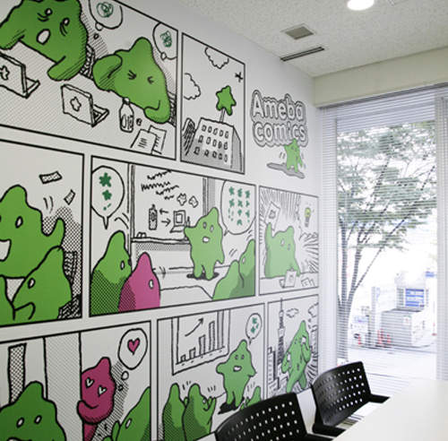 日本IT企業辦公室大公開之《ameba篇》 日本IT企業辦公室大公開之《ameba篇》