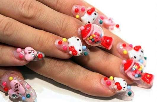  創意《指甲彩繪》  女人最愛 