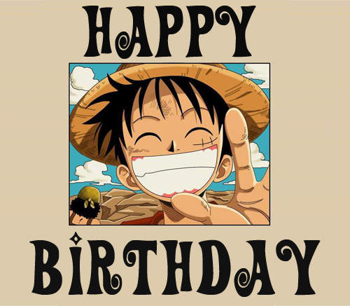 魯夫生日快樂!5月5號日本兒童節! 魯夫生日快樂!5月5號日本兒童節!