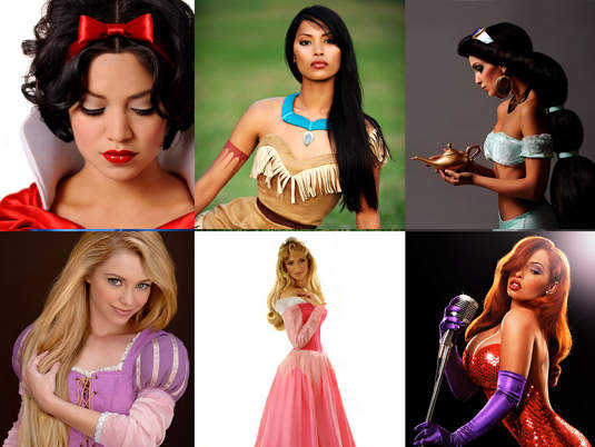 迪士尼公主跑到真人世界來了呀！