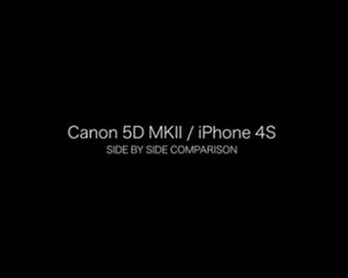 《iPhone 4S V.S. Canon 5D Mark II 》最不公平的小評比 《iPhone 4S V.S. Canon 5D Mark II 》最不公平的小評比
