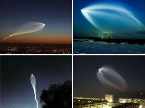 超音速水母：火箭雲？