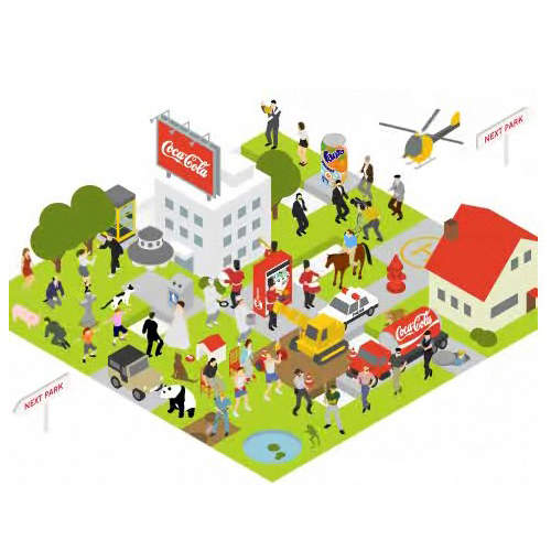 超可愛的《可口可樂庭園》你也開始收集了嗎？