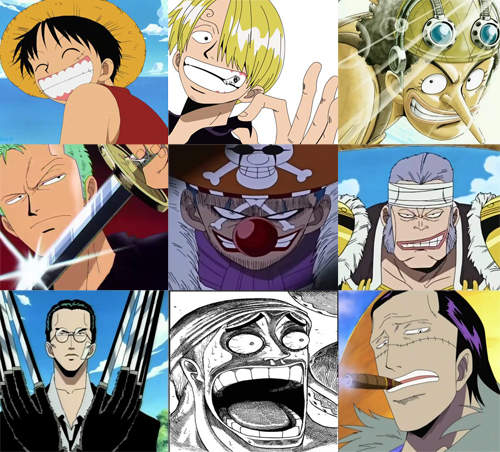 海賊王(航海王)主角群+前期BOSS 真人對照總整理 海賊王(航海王)主角群+前期BOSS 真人對照總整理