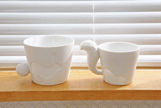 ☆童話動物杯☆好想用它來泡咖啡～