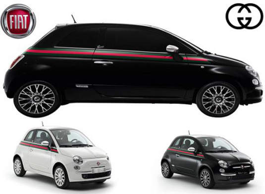 Fiat 500 by Gucci 經典x經典的高級時尚小跑車 Fiat 500 by Gucci 經典x經典的高級時尚小跑車
