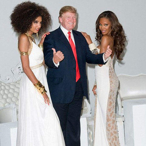 全世界最令人羨慕的男人第二名  選美比賽主辦人─唐納川普