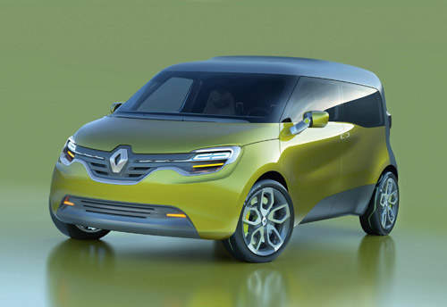 雷諾 Renault Frendzy Concept 耀眼創意多變盒子車