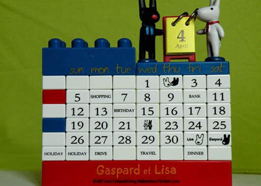 千變萬化:《月曆》也玩創意 千變萬化:《月曆》也玩創意