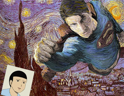 惡搞世界名畫 超級英雄的大亂入