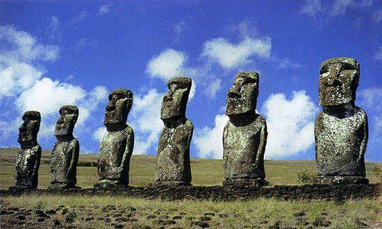 外星人蓋的?復活節島的毛伊像 外星人蓋的?復活節島的毛伊像