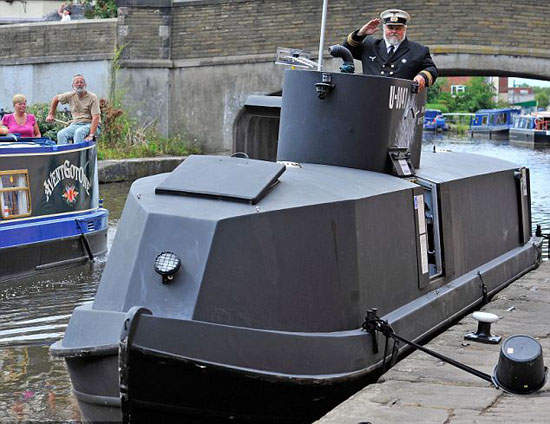 德國U艇出沒英倫運河~自製的啦 德國U艇出沒英倫運河~自製的啦