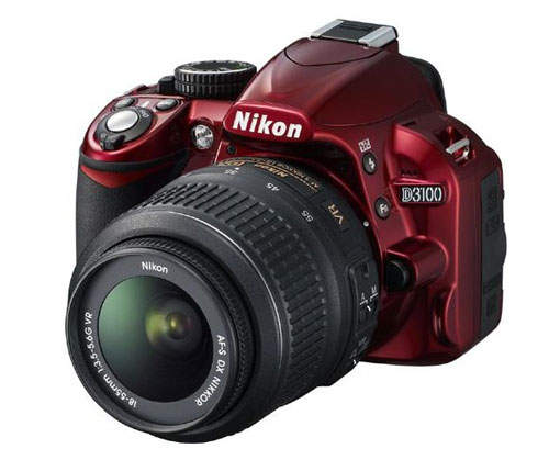 Nikon D3100亮漆版本 全球同步上市 Nikon D3100亮漆版本 全球同步上市
