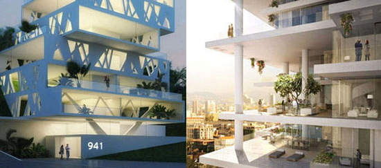 未來概念公寓　貝魯特Cube公寓