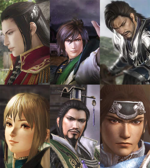 真三國無雙6 各勢力角色人物56名排排站 真三國無雙6 各勢力角色人物56名排排站