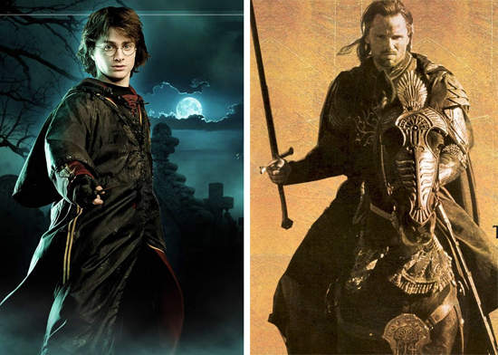 哈利波特vs 魔戒星戰聯軍 這是英雄所見略同嗎? 哈利波特vs 魔戒星戰聯軍 這是英雄所見略同嗎?