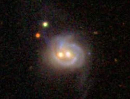 銀河笑臉 宇宙發現怪物黑洞? 銀河笑臉 宇宙發現怪物黑洞?