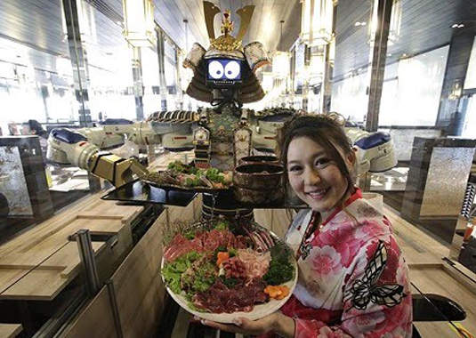 《武士機器人餐廳》在泰國的日本味~ 《武士機器人餐廳》在泰國的日本味~