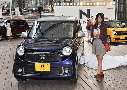復古風《Honda N-ONE》可愛小車卻有大人氣～