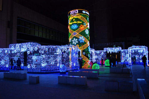 大邱《聖誕街景》~點亮整個大邱夜晚