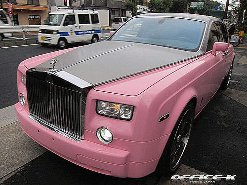 女神穿新衣！這樣的勞斯萊斯會不會太Pink呢？