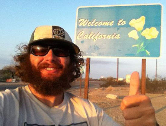 《真人版阿甘》178天用雙腳橫越美國 《真人版阿甘》178天用雙腳橫越美國