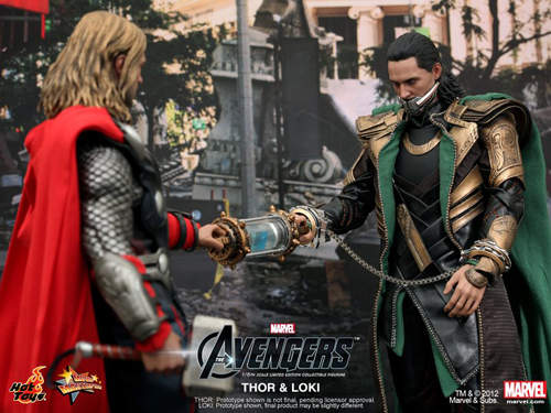修正版索爾與洛基人偶 HOT TOYS你故意的吧www 修正版索爾與洛基人偶 HOT TOYS你故意的吧www