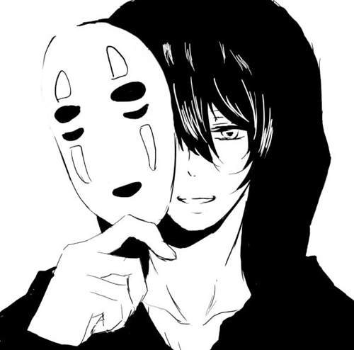 日本網友將《無臉男擬人化》啦！萌～～♥