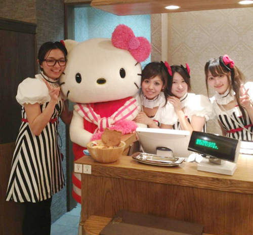 關東第一家《Hello Kitty Cafe Restaurant》～異國風滿點的凱蒂貓啡廳