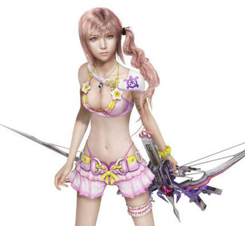 FF13-2新一波DLC下載 莎拉的比基尼終於來啦♥♥♥ FF13-2新一波DLC下載 莎拉的比基尼終於來啦♥♥♥