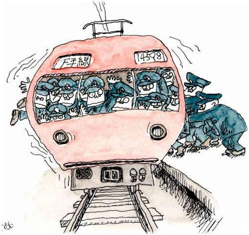 有點受不了呢!電車上容易遇到有厭惡感的事情是...? 有點受不了呢!電車上容易遇到有厭惡感的事情是...?