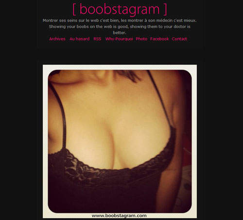 Boobstagram讓人眼花撩亂!?別噴鼻血~它其實有個嚴肅的宗旨 Boobstagram讓人眼花撩亂!?別噴鼻血~它其實有個嚴肅的宗旨