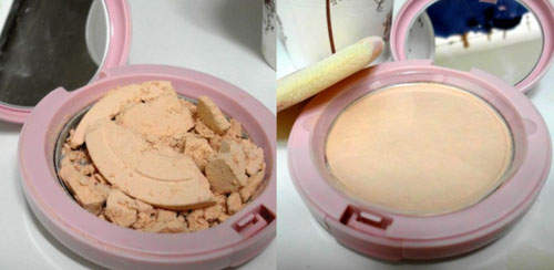 神奇《粉餅復活法》~我的粉餅有救啦 神奇《粉餅復活法》~我的粉餅有救啦